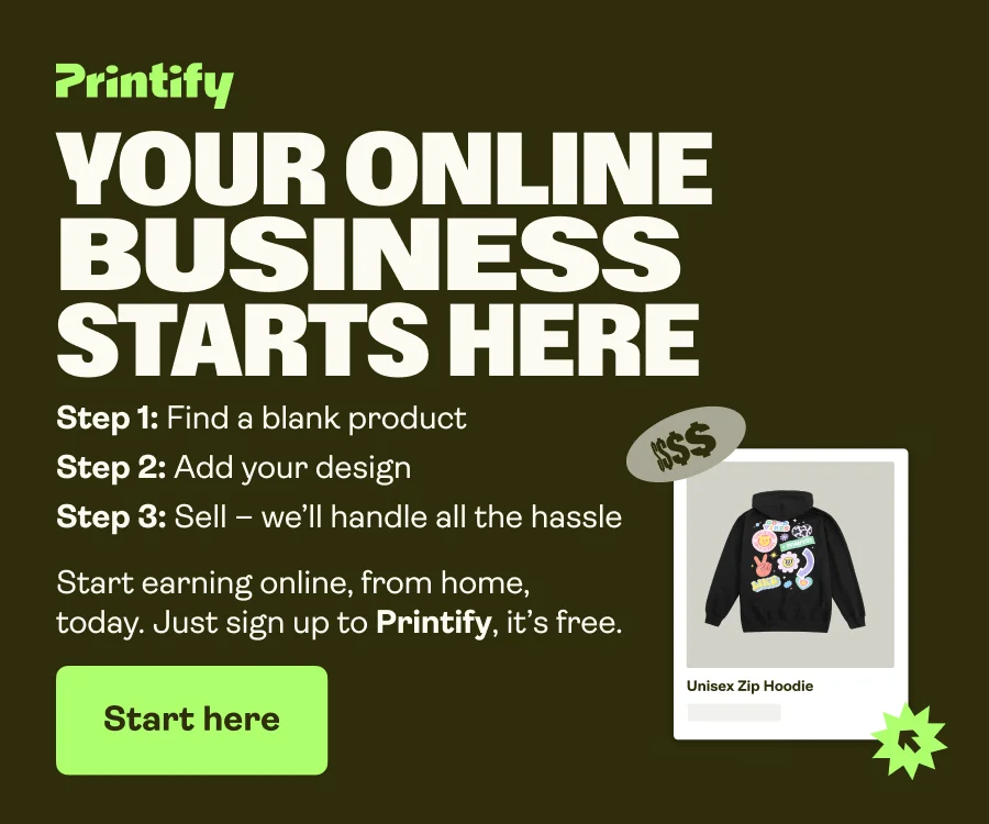 Printify – Create and sell custom products