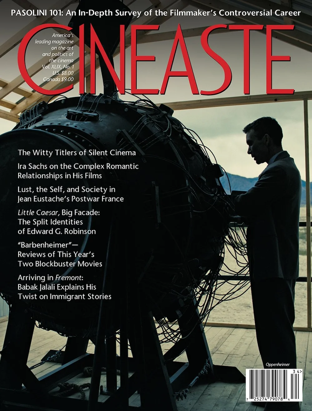 Cineaste magazine cover