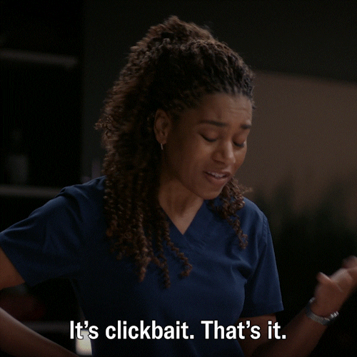 Greys Anatomy Advice GIF by ABC Network by Giphy