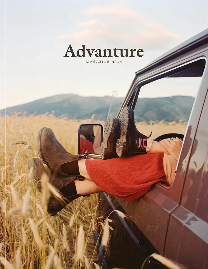Advanture magazine cover