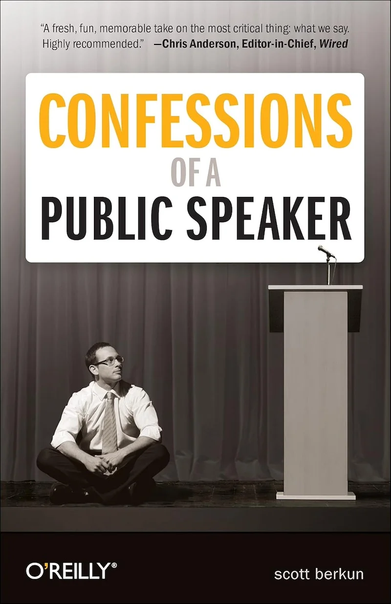 Confessions of a Public Speaker book cover