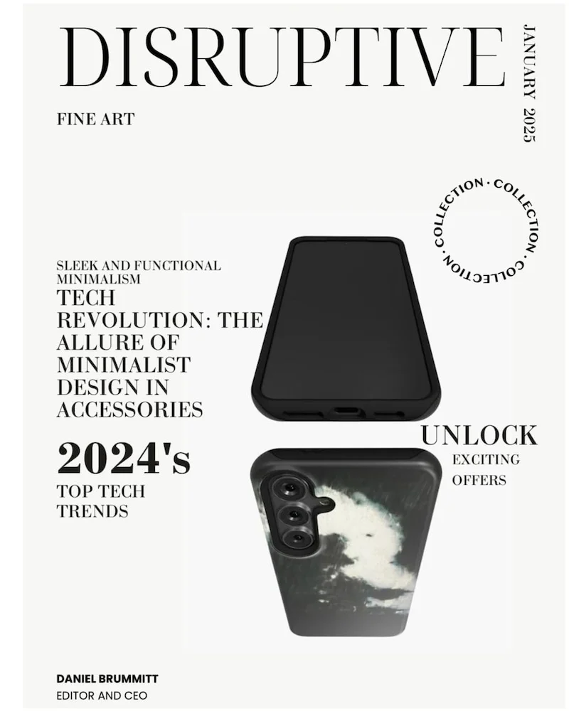 Disruptive Fine Art: Winter 2025 Edition by Daniel Brummitt book cover