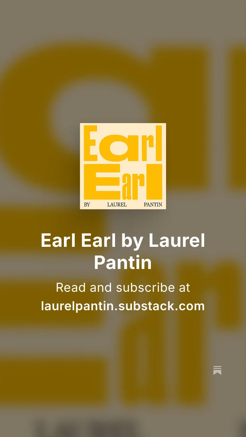 Earl Earl on Substack