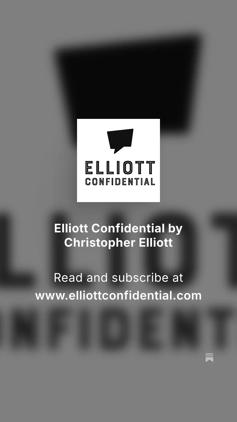 Elliot Confidential  on Substack