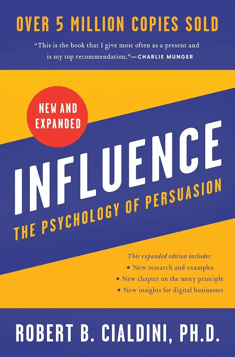 Influence: The Psychology of Persuasion book cover