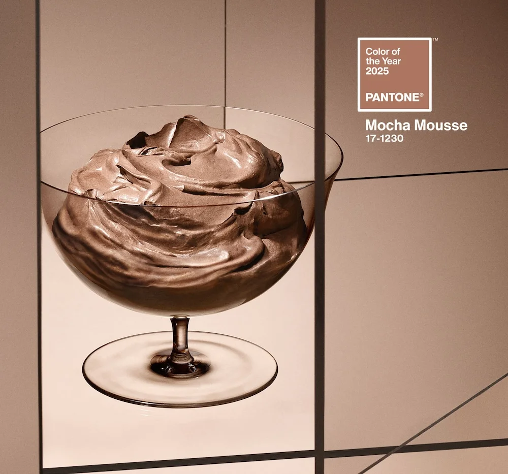 PANTONE 17-1230 Mocha Mousse campaign image