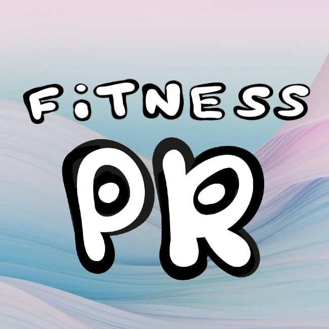 PR ON THE GO fitness illustration