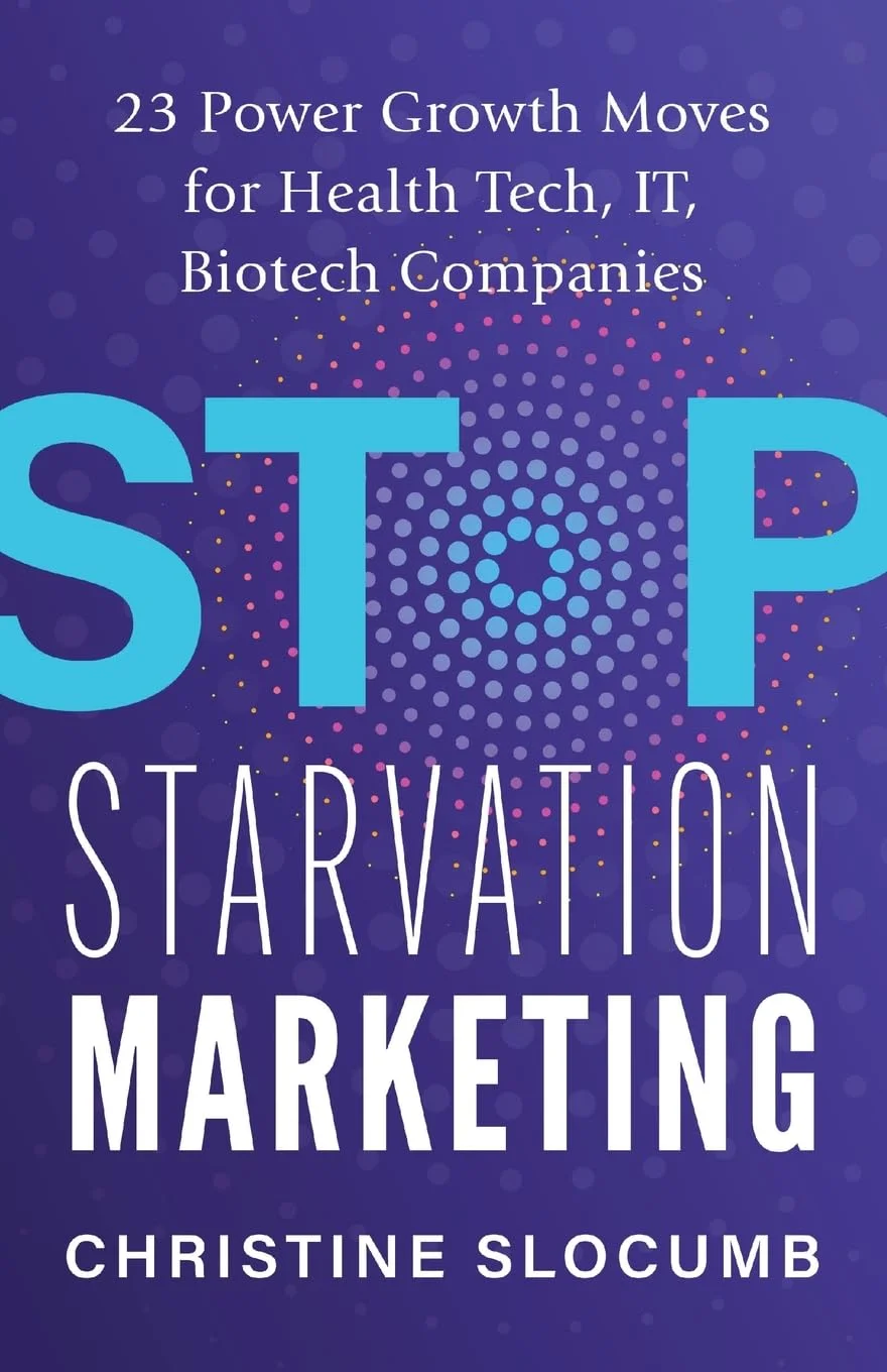 Stop Starvation Marketing: 23 Power Growth Moves for Health Tech, IT, Biotech Companies book cover