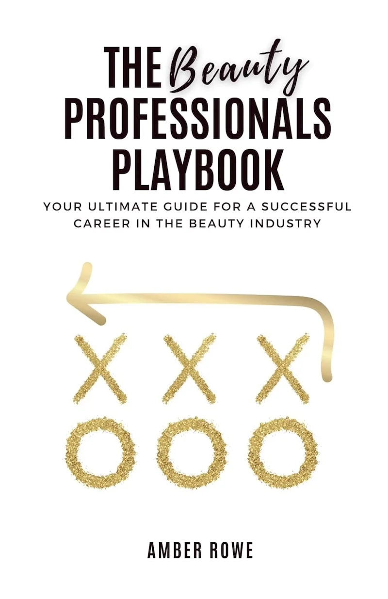 The Beauty Professionals Playbook by Amber Rowe book cover