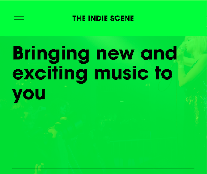 The Indie Scene magazine cover