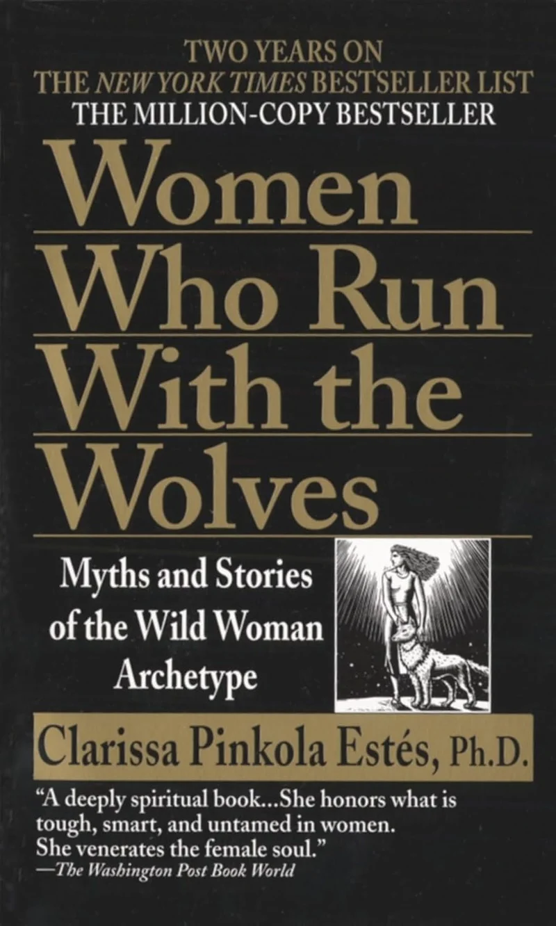 Women Who Run with the Wolves by Clarissa Pinkola Estés book cover
