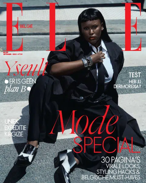 ELLE Belgium magazine cover