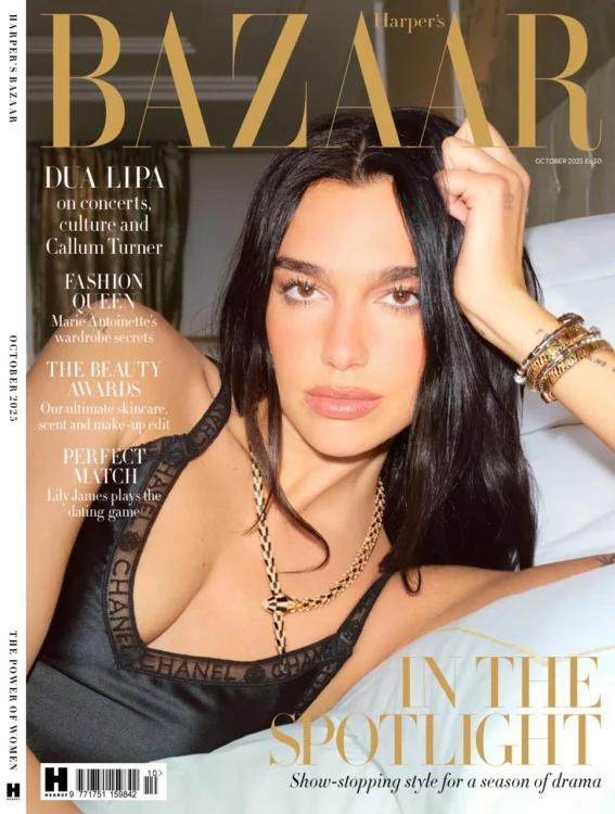 Harper's Bazaar UK magazine cover