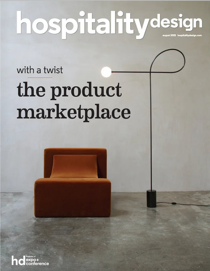 Hospitality Design magazine cover
