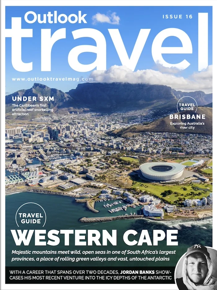 Outlook Travel magazine cover