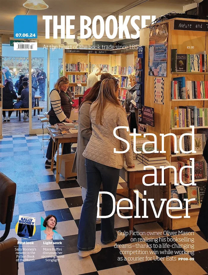 The Bookseller magazine cover