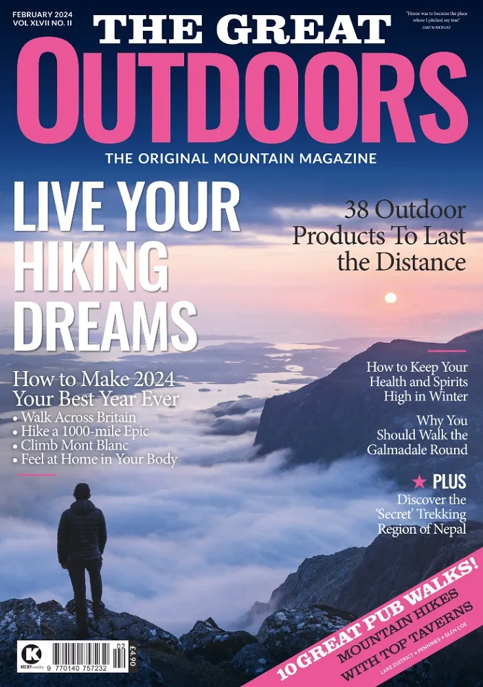 The Great Outdoors Magazine cover