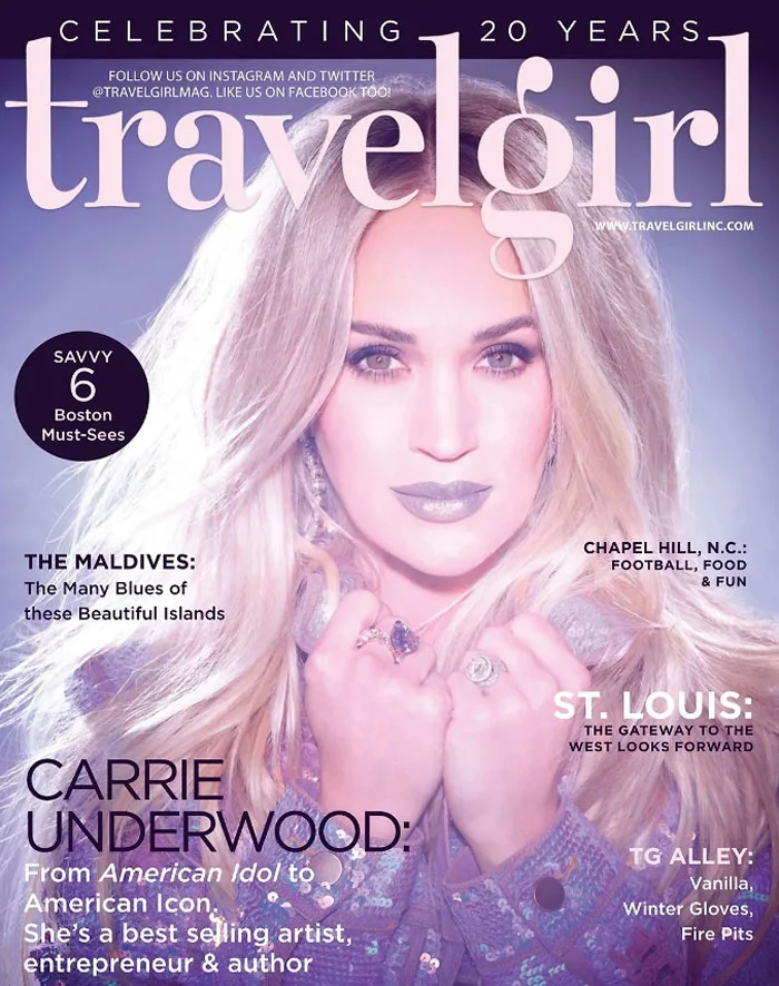 Travelgirl magazine cover